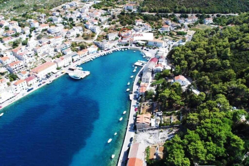 Seaview Apartment Sparkle Iskra - Povlja, Brac Povlja  Eksteriør bilde