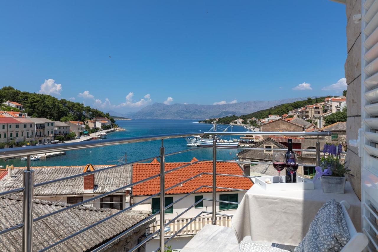 Seaview Apartment Sparkle Iskra - Povlja, Brac Povlja  Eksteriør bilde